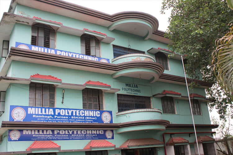 slider of Millia Polytechnic Rambagh Purnea